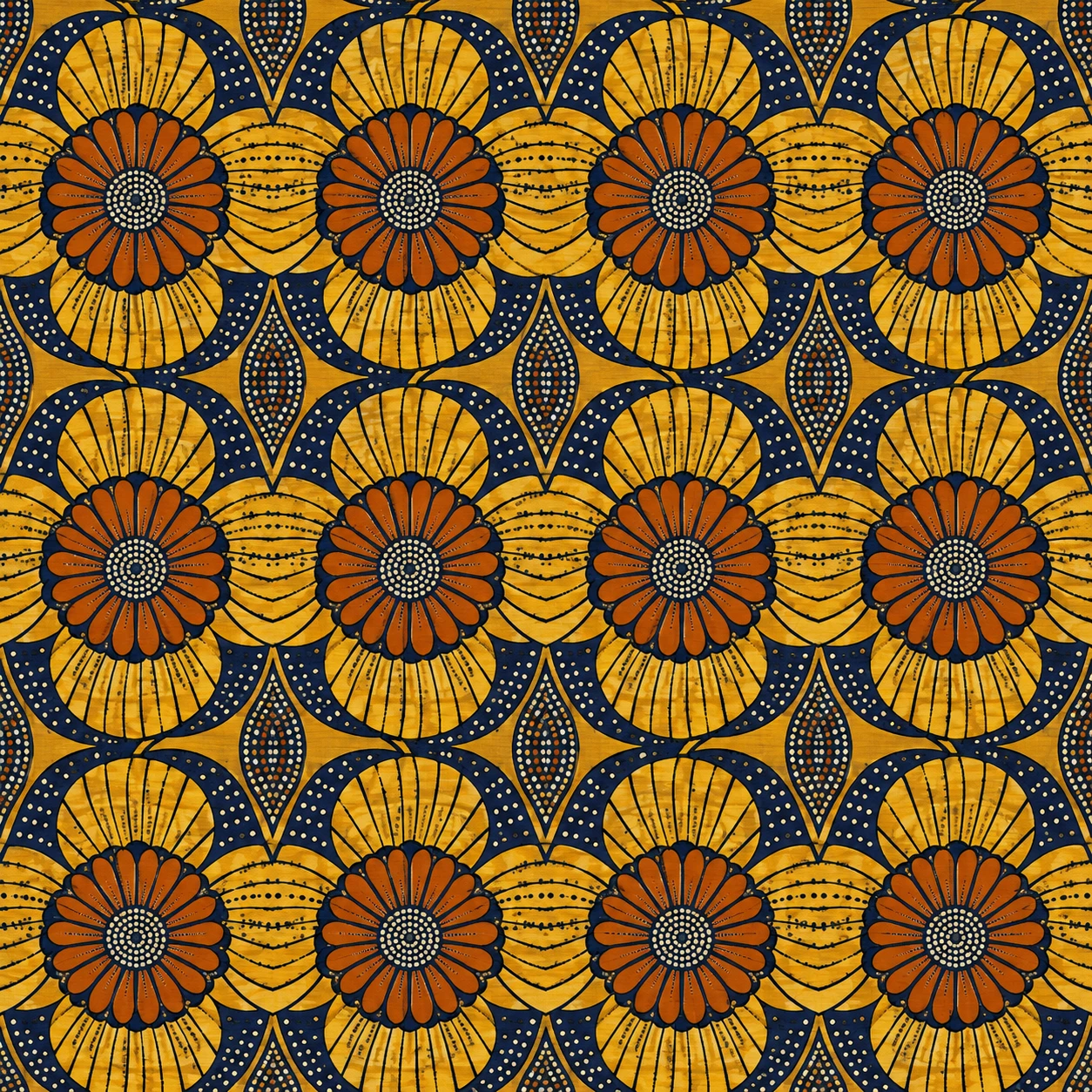 Ankara wax-print cotton style study